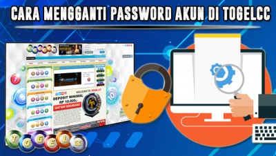Cara mengganti password akun di togelcc