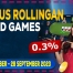 Bonus Rollingan Card Games 0.3%